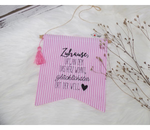 Stickdatei ITH Wimpel wenden Fahne blanko